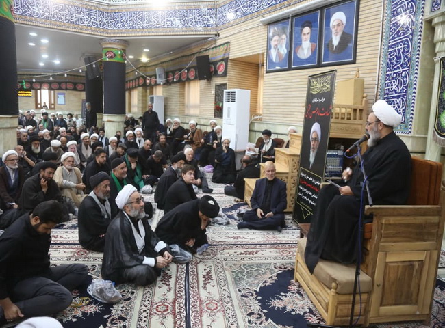 مراسم عزاداری سالروز شهادت حضرت امام حسن مجتبی(ع) و سالروز ارتحال حضرت آیت الله حاج شیخ عبدالله فاضل لنکرانی (ره)