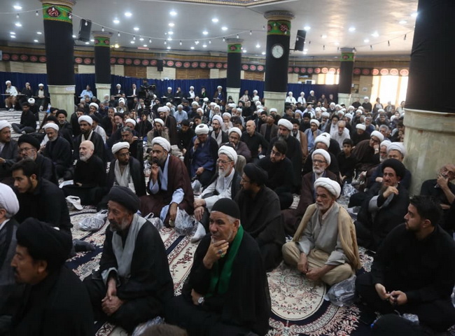مراسم عزاداری سالروز شهادت حضرت امام حسن مجتبی(ع) و سالروز ارتحال حضرت آیت الله حاج شیخ عبدالله فاضل لنکرانی (ره)