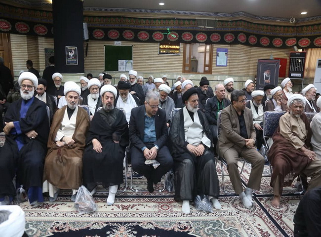 مراسم عزاداری سالروز شهادت حضرت امام حسن مجتبی(ع) و سالروز ارتحال حضرت آیت الله حاج شیخ عبدالله فاضل لنکرانی (ره)