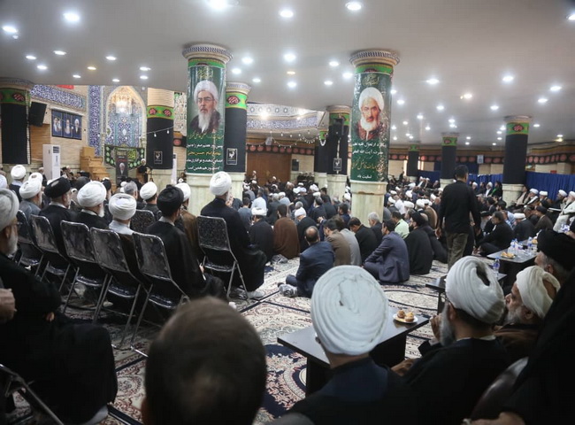 مراسم عزاداری سالروز شهادت حضرت امام حسن مجتبی(ع) و سالروز ارتحال حضرت آیت الله حاج شیخ عبدالله فاضل لنکرانی (ره)