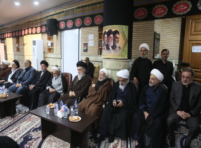 مراسم عزاداری سالروز شهادت حضرت امام حسن مجتبی(ع) و سالروز ارتحال حضرت آیت الله حاج شیخ عبدالله فاضل لنکرانی (ره)