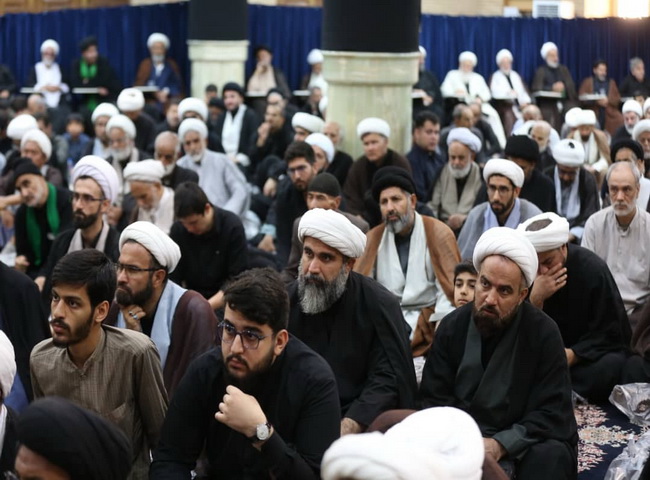 مراسم عزاداری سالروز شهادت حضرت امام حسن مجتبی(ع) و سالروز ارتحال حضرت آیت الله حاج شیخ عبدالله فاضل لنکرانی (ره)