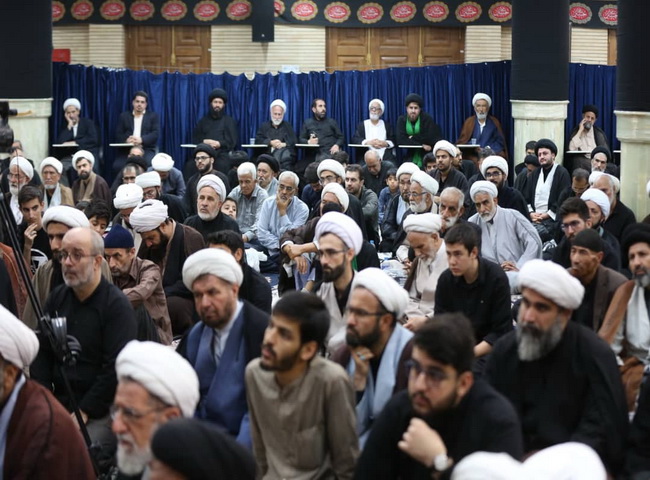 مراسم عزاداری سالروز شهادت حضرت امام حسن مجتبی(ع) و سالروز ارتحال حضرت آیت الله حاج شیخ عبدالله فاضل لنکرانی (ره)