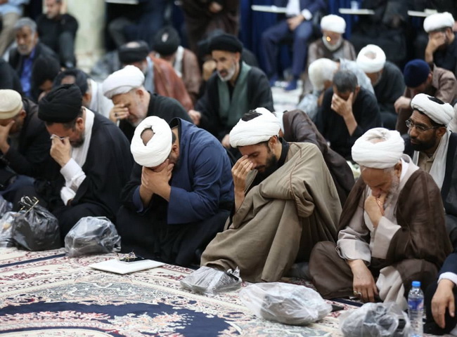 مراسم عزاداری سالروز شهادت حضرت امام حسن مجتبی(ع) و سالروز ارتحال حضرت آیت الله حاج شیخ عبدالله فاضل لنکرانی (ره)