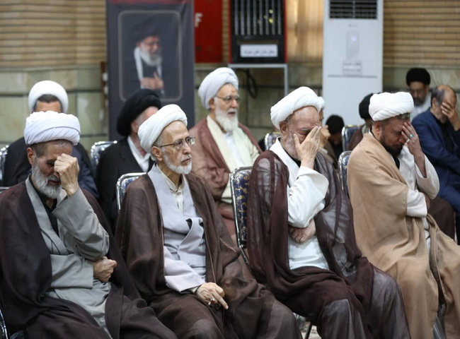 مراسم عزاداری سالروز شهادت حضرت امام حسن مجتبی(ع) و سالروز ارتحال حضرت آیت الله حاج شیخ عبدالله فاضل لنکرانی (ره)