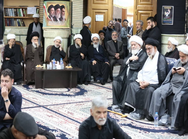 مراسم عزاداری سالروز شهادت حضرت امام حسن مجتبی(ع) و سالروز ارتحال حضرت آیت الله حاج شیخ عبدالله فاضل لنکرانی (ره)