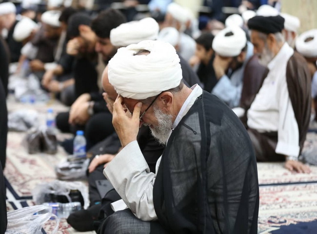 مراسم عزاداری سالروز شهادت حضرت امام حسن مجتبی(ع) و سالروز ارتحال حضرت آیت الله حاج شیخ عبدالله فاضل لنکرانی (ره)