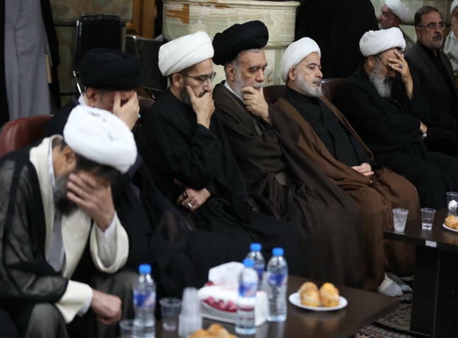 مراسم عزاداری سالروز شهادت حضرت امام حسن مجتبی(ع) و سالروز ارتحال حضرت آیت الله حاج شیخ عبدالله فاضل لنکرانی (ره)