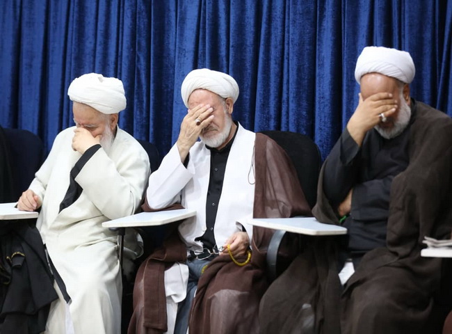 مراسم عزاداری سالروز شهادت حضرت امام حسن مجتبی(ع) و سالروز ارتحال حضرت آیت الله حاج شیخ عبدالله فاضل لنکرانی (ره)