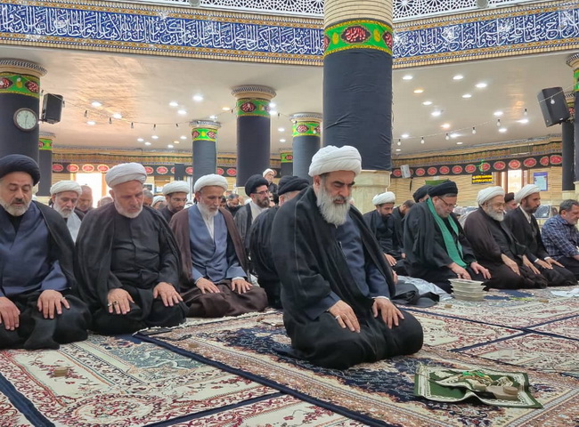 مراسم عزاداری سالروز شهادت حضرت امام حسن مجتبی(ع) و سالروز ارتحال حضرت آیت الله حاج شیخ عبدالله فاضل لنکرانی (ره)