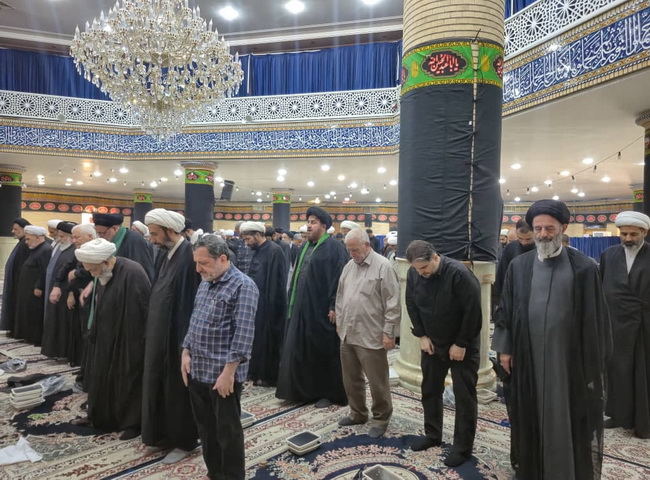 مراسم عزاداری سالروز شهادت حضرت امام حسن مجتبی(ع) و سالروز ارتحال حضرت آیت الله حاج شیخ عبدالله فاضل لنکرانی (ره)