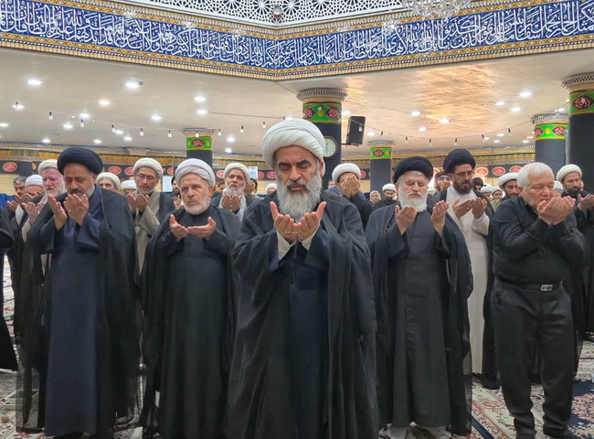 مراسم عزاداری سالروز شهادت حضرت امام حسن مجتبی(ع) و سالروز ارتحال حضرت آیت الله حاج شیخ عبدالله فاضل لنکرانی (ره)
