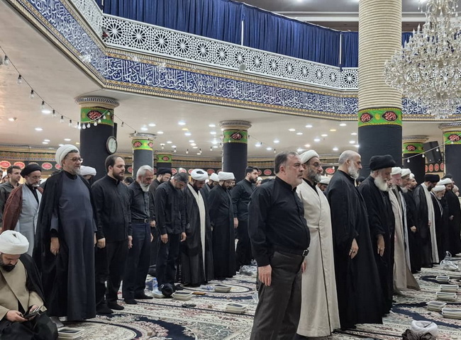 مراسم عزاداری سالروز شهادت حضرت امام حسن مجتبی(ع) و سالروز ارتحال حضرت آیت الله حاج شیخ عبدالله فاضل لنکرانی (ره)