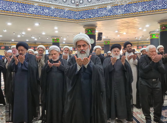 مراسم عزاداری سالروز شهادت حضرت امام حسن مجتبی(ع) و سالروز ارتحال حضرت آیت الله حاج شیخ عبدالله فاضل لنکرانی (ره)