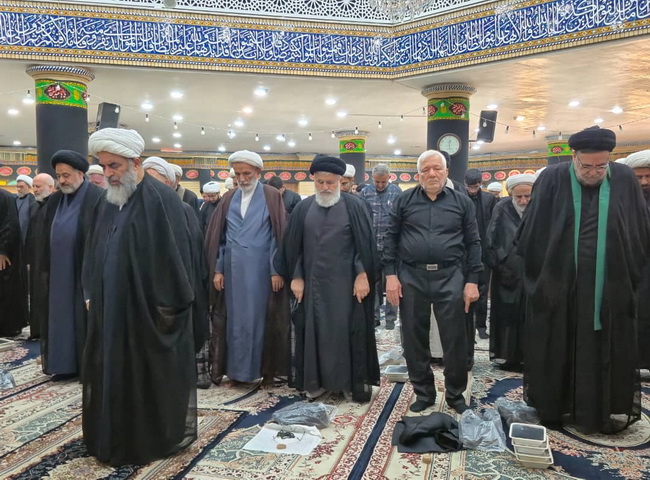 مراسم عزاداری سالروز شهادت حضرت امام حسن مجتبی(ع) و سالروز ارتحال حضرت آیت الله حاج شیخ عبدالله فاضل لنکرانی (ره)