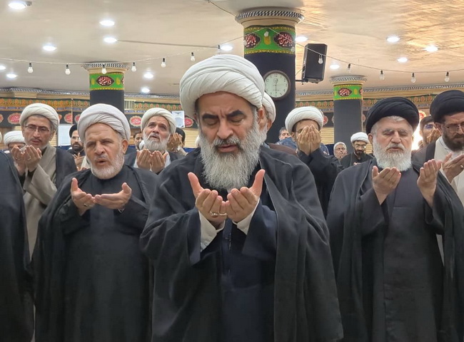 مراسم عزاداری سالروز شهادت حضرت امام حسن مجتبی(ع) و سالروز ارتحال حضرت آیت الله حاج شیخ عبدالله فاضل لنکرانی (ره)
