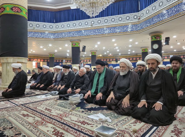 مراسم عزاداری سالروز شهادت حضرت امام حسن مجتبی(ع) و سالروز ارتحال حضرت آیت الله حاج شیخ عبدالله فاضل لنکرانی (ره)