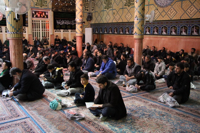 مراسم احیای شب 19رمضان تکیه آسیدحسن قم