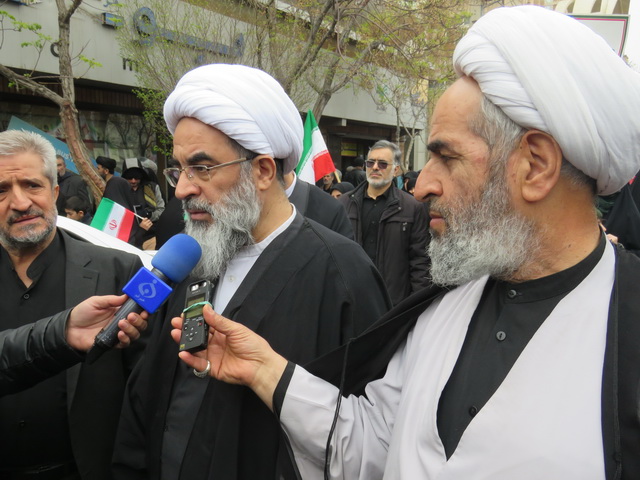  حضور در راهپیمایی روز قدس