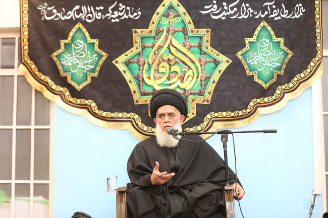 مراسم شهادت امام صادق(ع) در دفتر