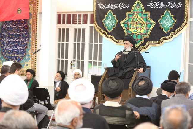 مراسم شهادت امام صادق(ع) در دفتر