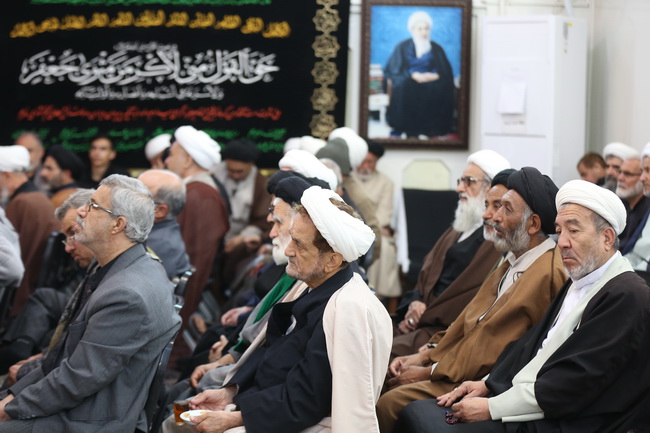مراسم شهادت امام صادق(ع) در دفتر