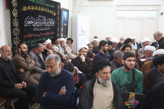 مراسم شهادت امام صادق(ع) در دفتر