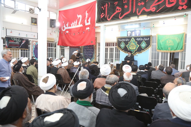 مراسم شهادت امام صادق(ع) در دفتر