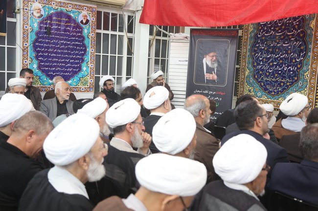 مراسم شهادت امام صادق(ع) در دفتر