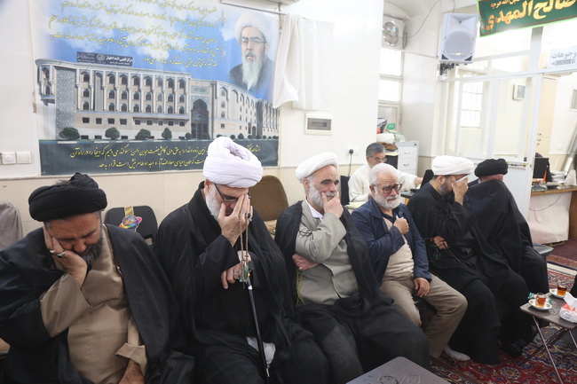 مراسم شهادت امام صادق(ع) در دفتر