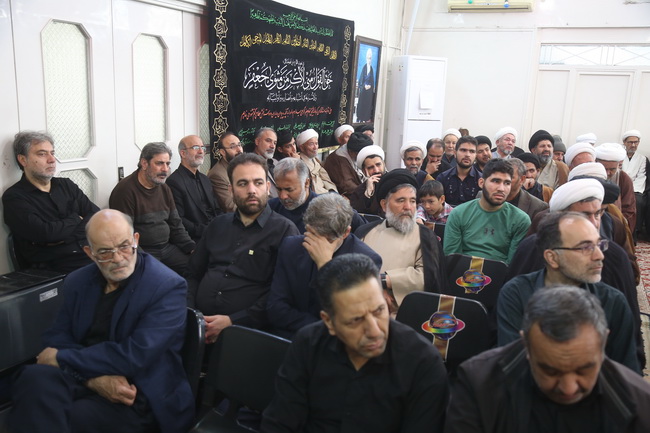 مراسم شهادت امام صادق(ع) در دفتر