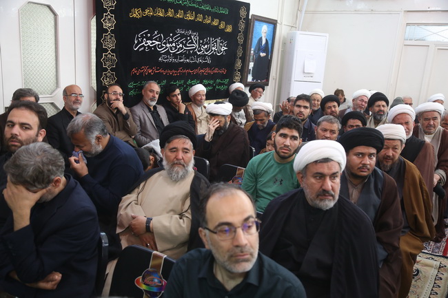 مراسم شهادت امام صادق(ع) در دفتر