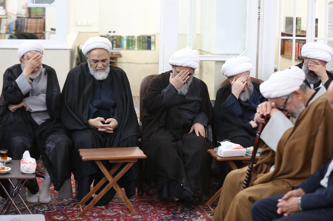مراسم شهادت امام صادق(ع) در دفتر
