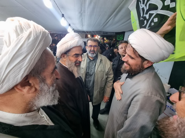حضور در موکب هنر و رسانه بلوار صدوق و فردوسی قم