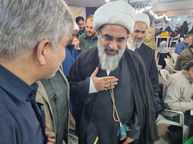 حضور در موکب هنر و رسانه بلوار صدوق و فردوسی قم