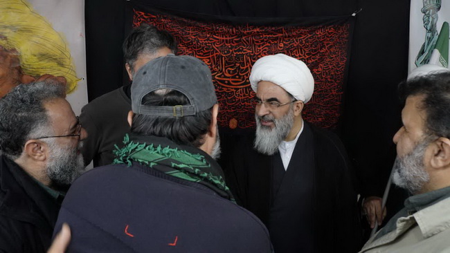 حضور در موکب هنر و رسانه بلوار صدوق و فردوسی قم