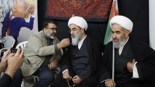 حضور در موکب هنر و رسانه بلوار صدوق و فردوسی قم