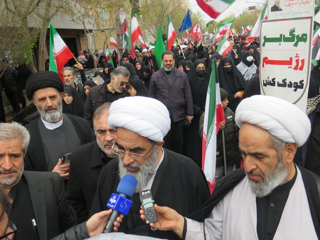  حضور در راهپیمایی روز قدس