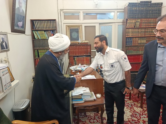 دیدار مسئولین اورژانس استان قم