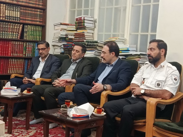 دیدار مسئولین اورژانس استان قم