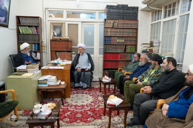 دیدار مسئولان موکب هنر و رسانه
