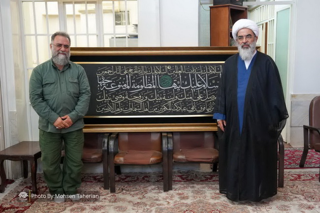 دیدار مسئولان موکب هنر و رسانه