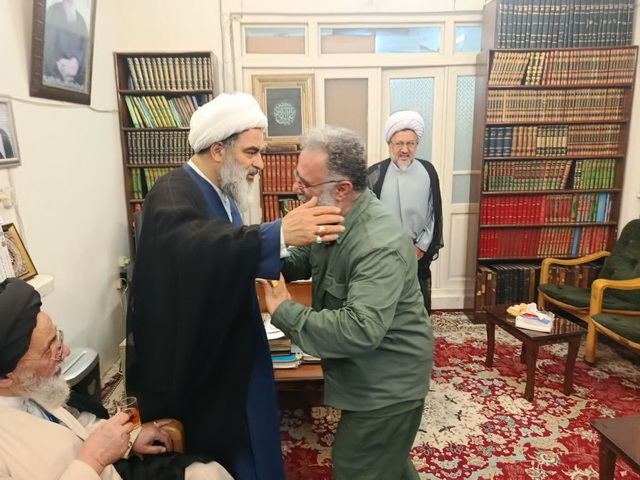 دیدار مسئولان موکب هنر و رسانه