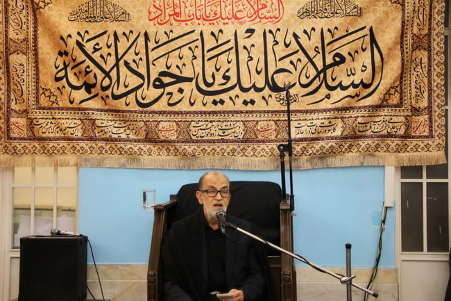 آئین سوگواری سالروز شهادت حضرت امام جواد(ع) در حسینیه دفتر آیت الله فاضل لنکرانی