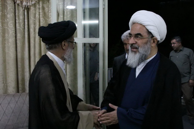 دیدار با خانواده مهندس شهید سید مجید موحدی ابطحی فرزند آیت الله حاج سید علی موحدی ابطحی از شهدای جنگ رمضان