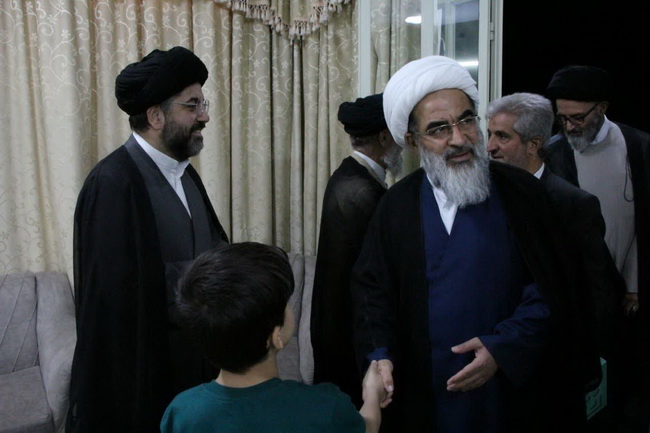 دیدار با خانواده مهندس شهید سید مجید موحدی ابطحی فرزند آیت الله حاج سید علی موحدی ابطحی از شهدای جنگ رمضان