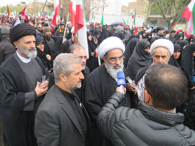  حضور در راهپیمایی روز قدس