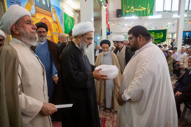 آئین عمامه‌‌گذاری و بزرگداشت عید بزرگ غدیرخم و یادبود سالروز ارتحال امام خمینی(ره) إحیاگر غدیر