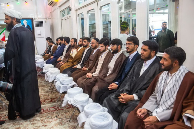 آئین عمامه‌‌گذاری و بزرگداشت عید بزرگ غدیرخم و یادبود سالروز ارتحال امام خمینی(ره) إحیاگر غدیر
