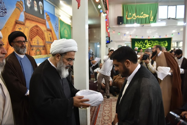 آئین عمامه‌‌گذاری و بزرگداشت عید بزرگ غدیرخم و یادبود سالروز ارتحال امام خمینی(ره) إحیاگر غدیر